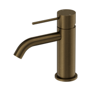 Nero Mecca Swivel Basin Mixer, Tumbled Antique Brass