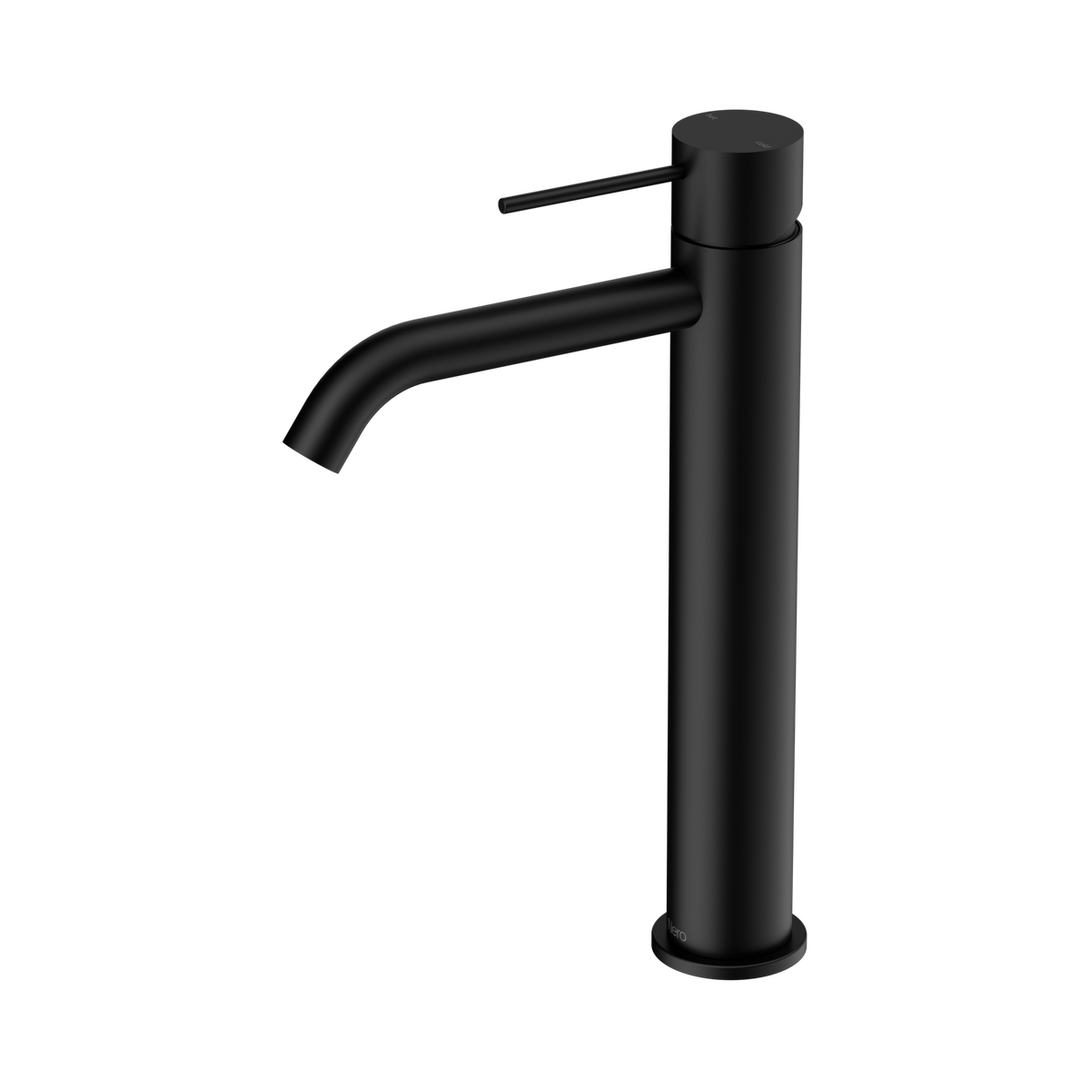 Nero Mecca Swivel Tall Basin Mixer, Matte Black