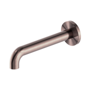 Nero Mecca Basin/Bath Spout Only 160mm, Brushed Bronze