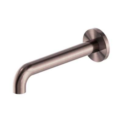 Nero Mecca Basin/Bath Spout Only 160mm, Brushed Bronze