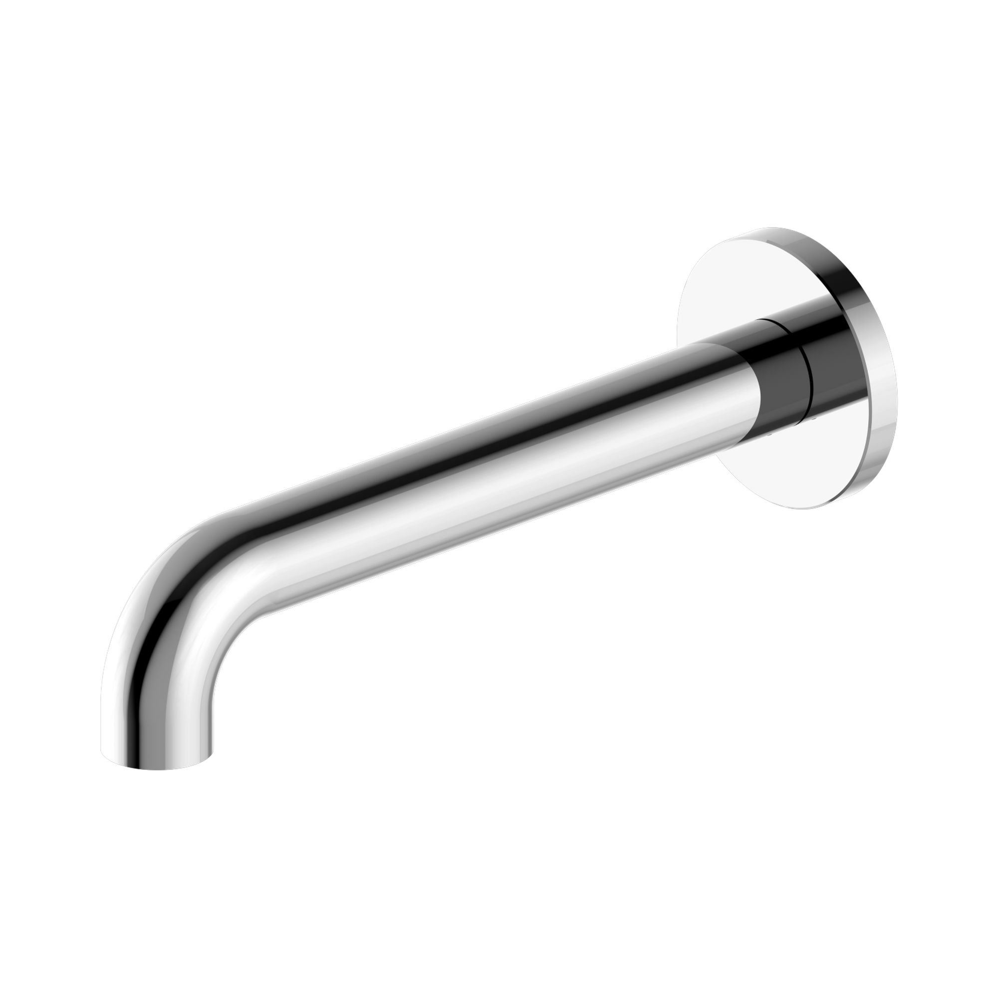 Nero Mecca Basin/Bath Spout Only 160mm, Chrome