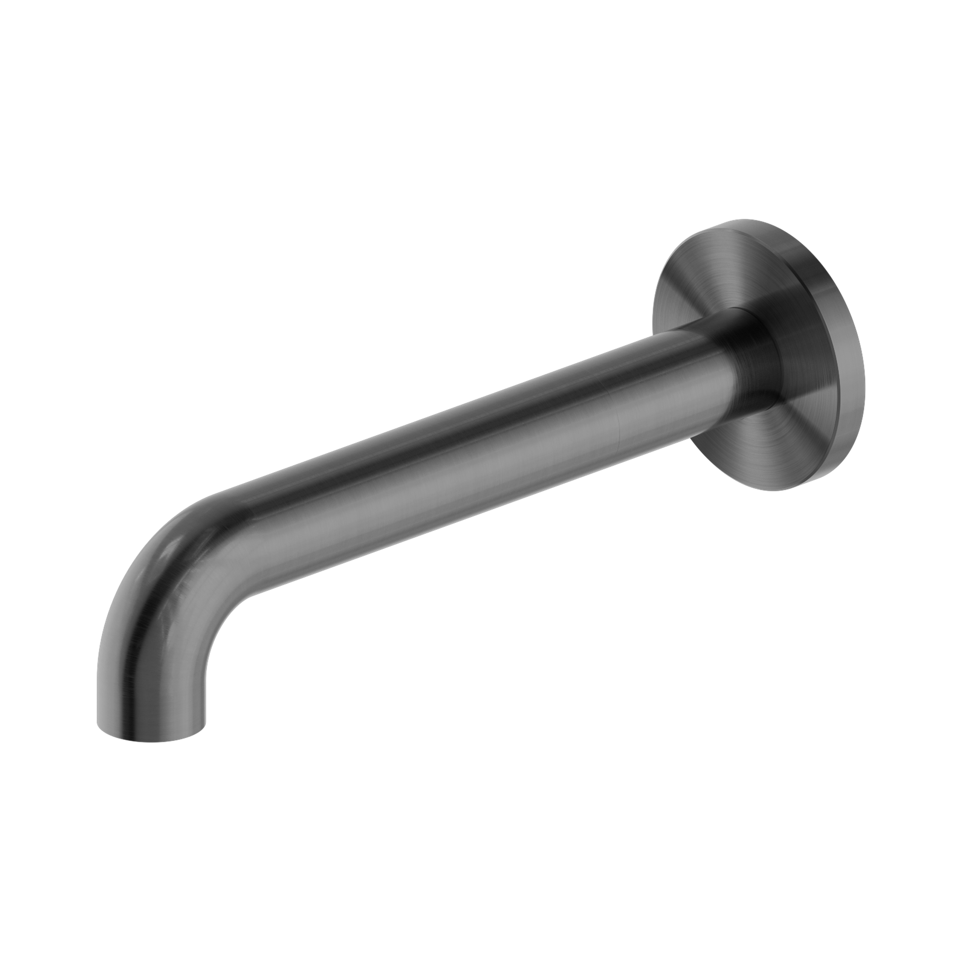 Nero Mecca Basin/Bath Spout Only 230mm, Gun Metal