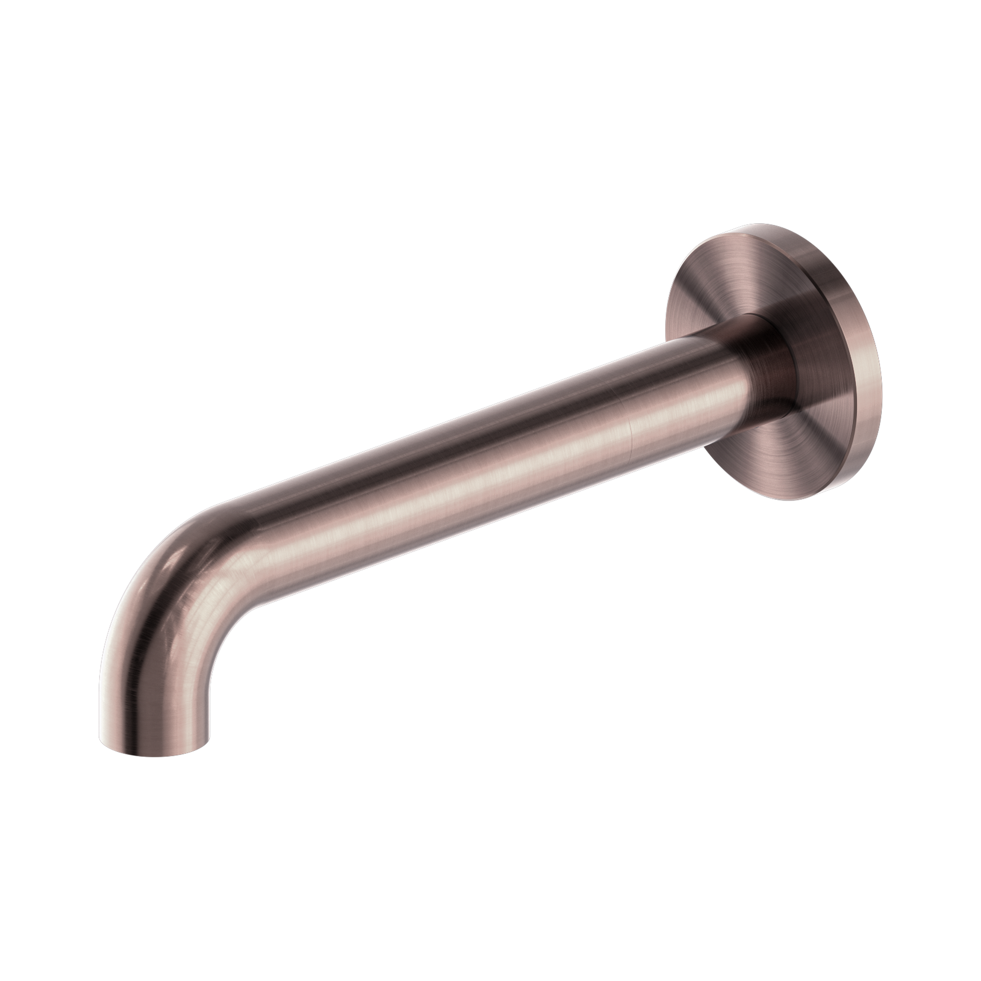 Nero Mecca Basin/Bath Spout Only 260mm, Brushed Bronze
