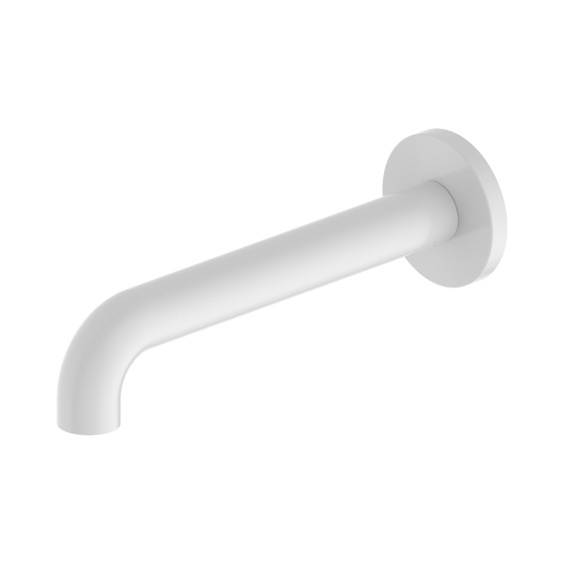 Nero Mecca Basin/Bath Spout Only 260mm, Matte White