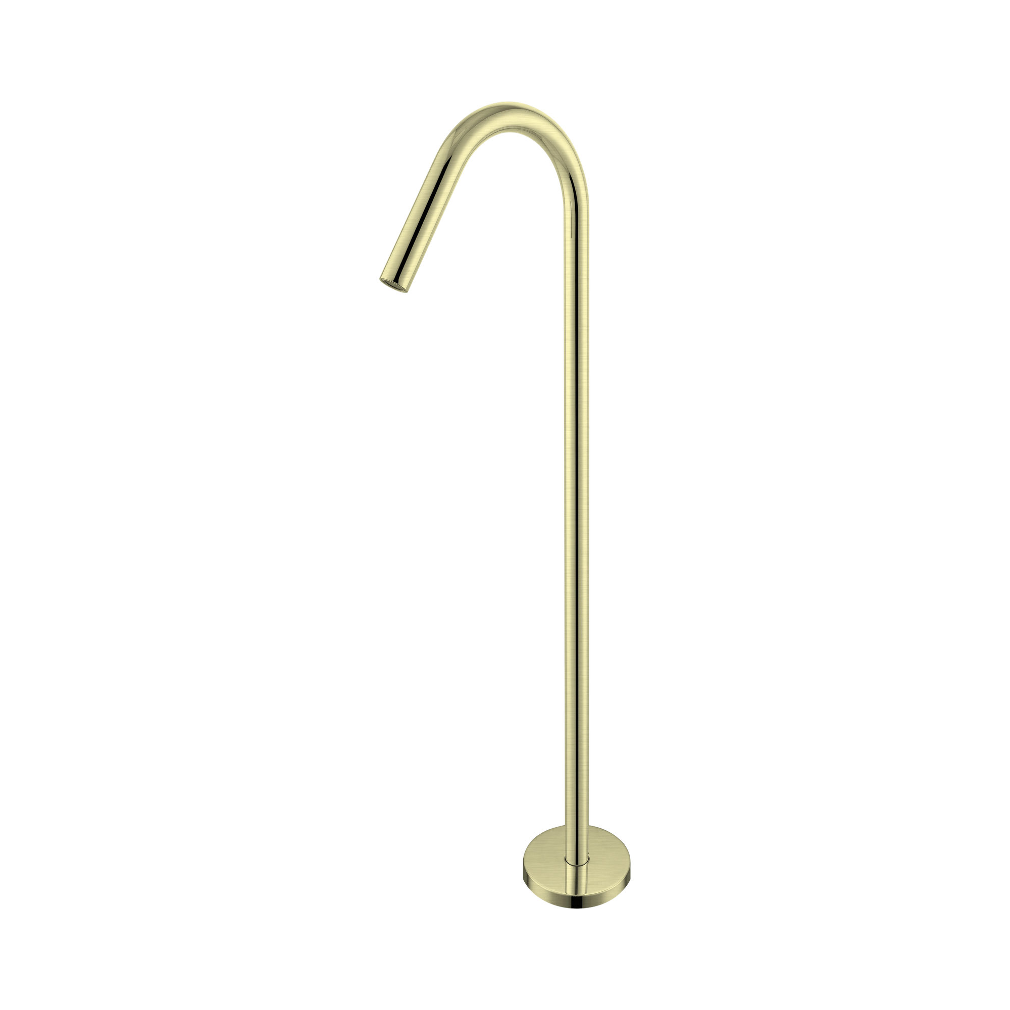 Nero Mecca Freestanding Bath Spout Only, Brushed Gold