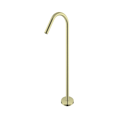 Nero Mecca Freestanding Bath Spout Only, Brushed Gold