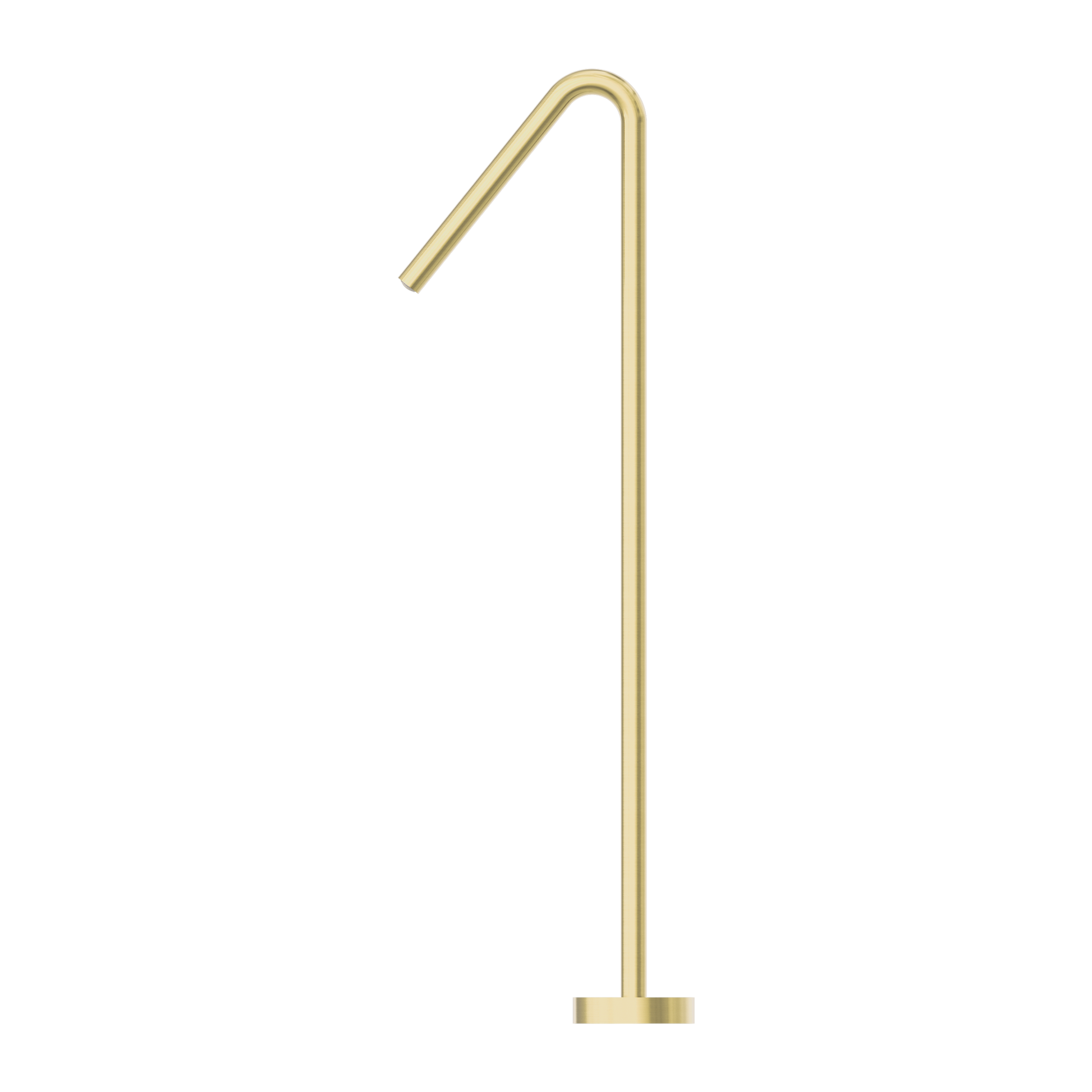 Nero Mecca Freestanding Bath Spout Only, Brushed Gold