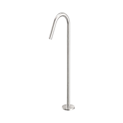 Nero Mecca Freestanding Bath Spout Only, Brushed Nickel