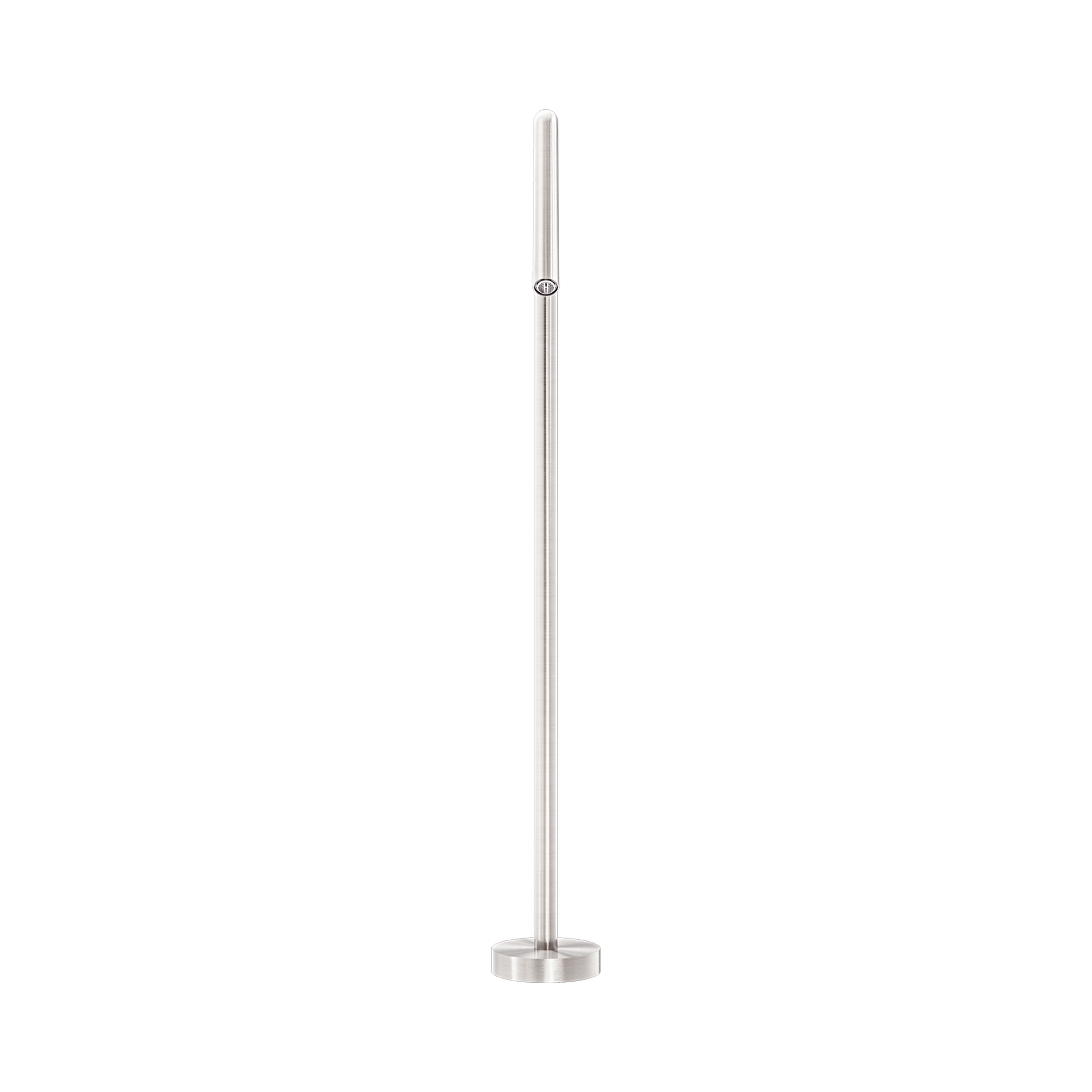 Nero Mecca Freestanding Bath Spout Only, Brushed Nickel