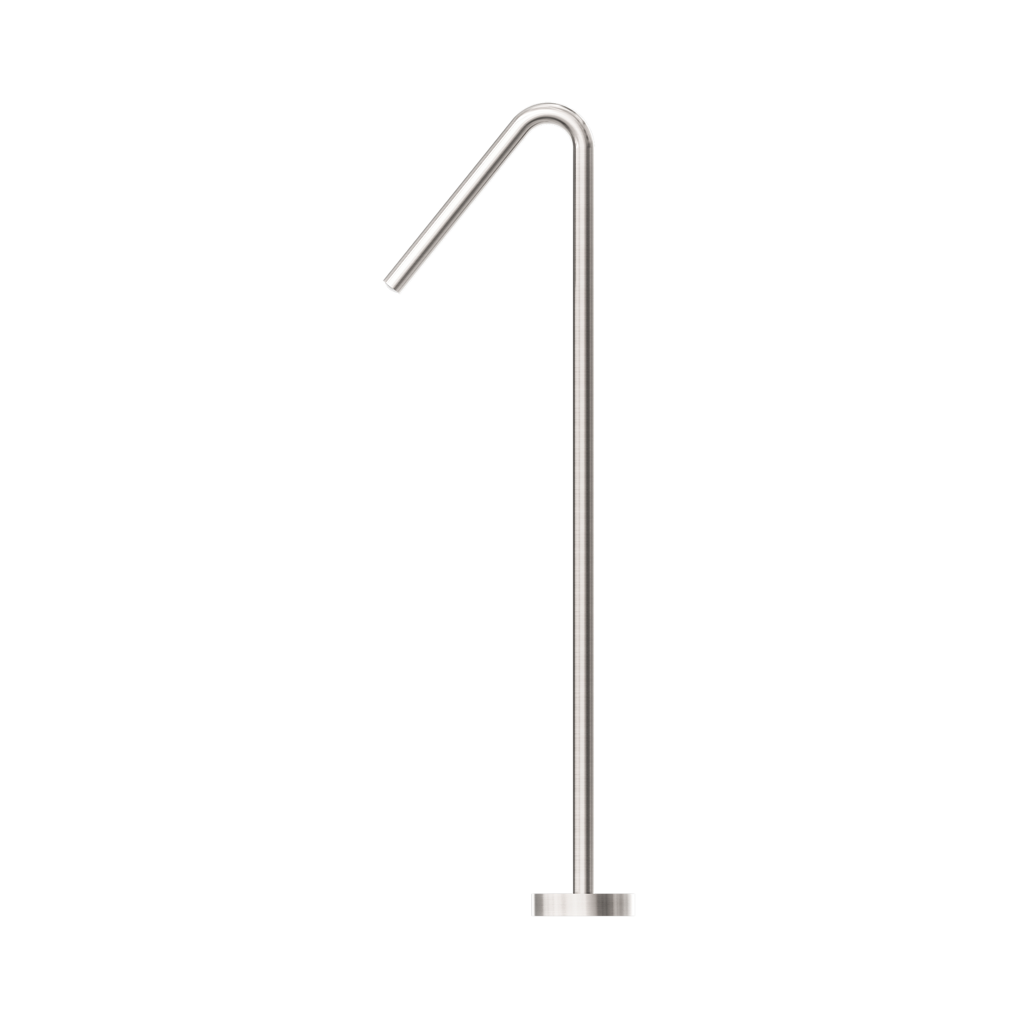 Nero Mecca Freestanding Bath Spout Only, Brushed Nickel