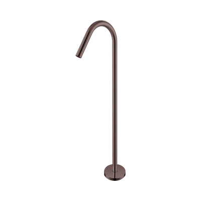 Nero Mecca Freestanding Bath Spout Only, Brushed Bronze