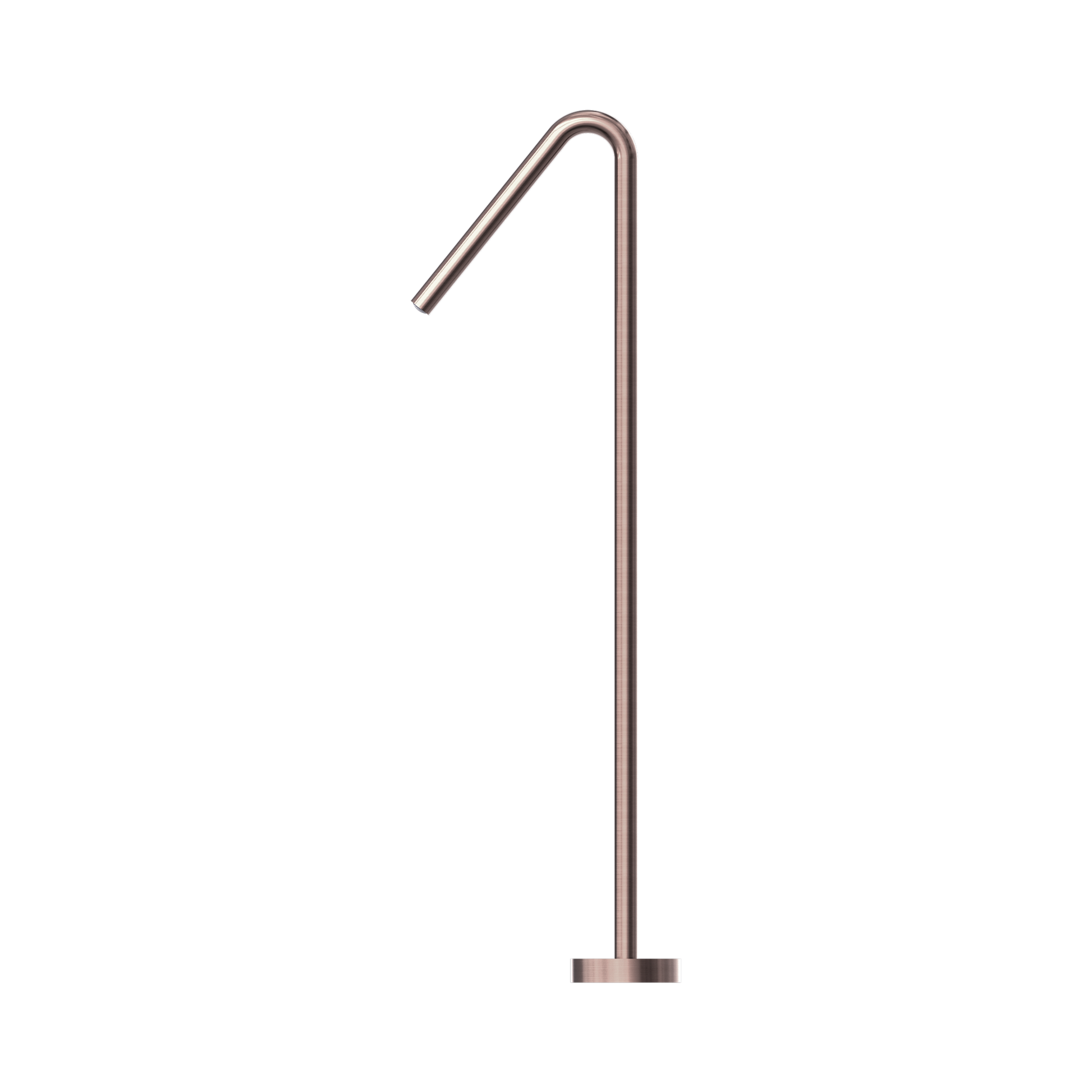 Nero Mecca Freestanding Bath Spout Only, Brushed Bronze