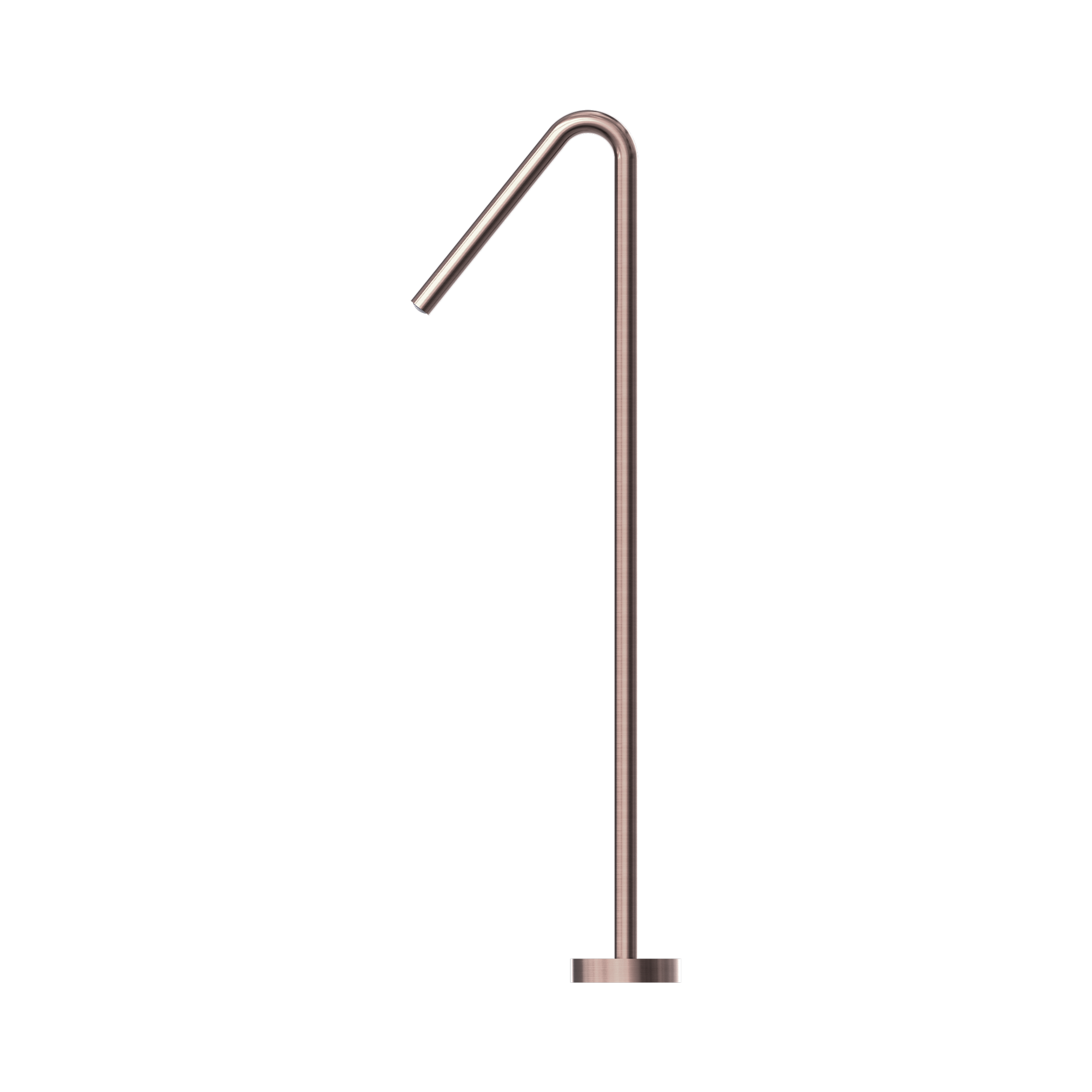 Nero Mecca Freestanding Bath Spout Only, Brushed Bronze