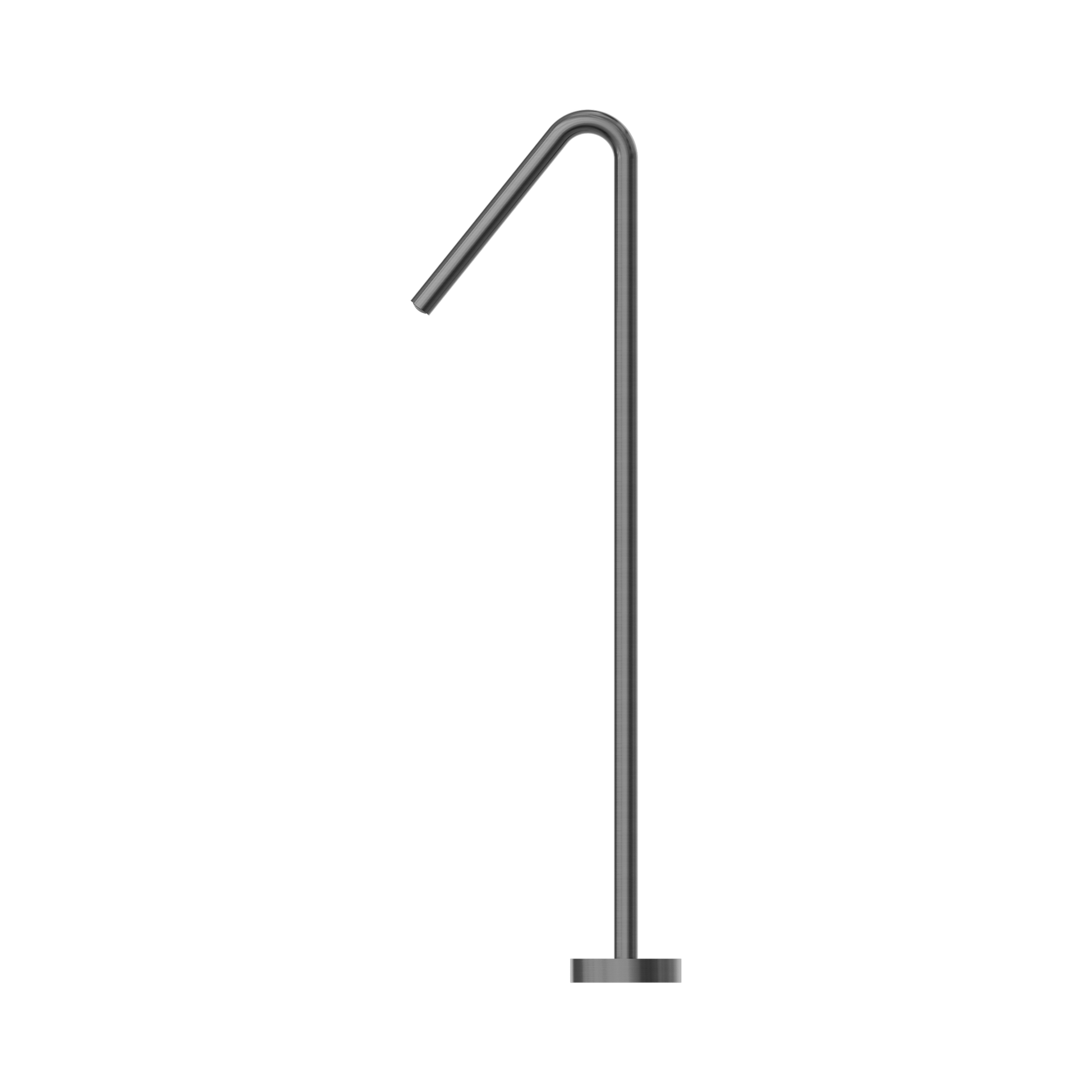 Nero Mecca Freestanding Bath Spout Only, Gun Metal