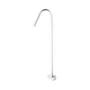 Nero Mecca Freestanding Bath Spout Only, Matte White