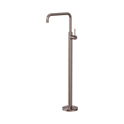 Nero Mecca Freestanding Bath Mixer Square Shape, Brushed Bronze