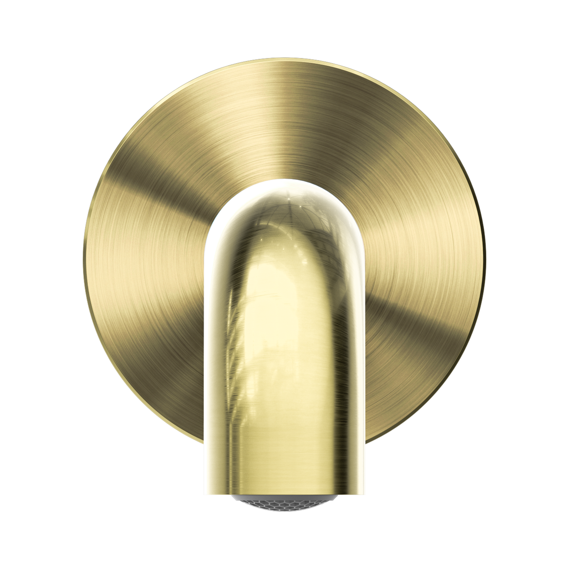 Nero Mecca Basin/Bath Spout Only 185mm, Brushed Gold