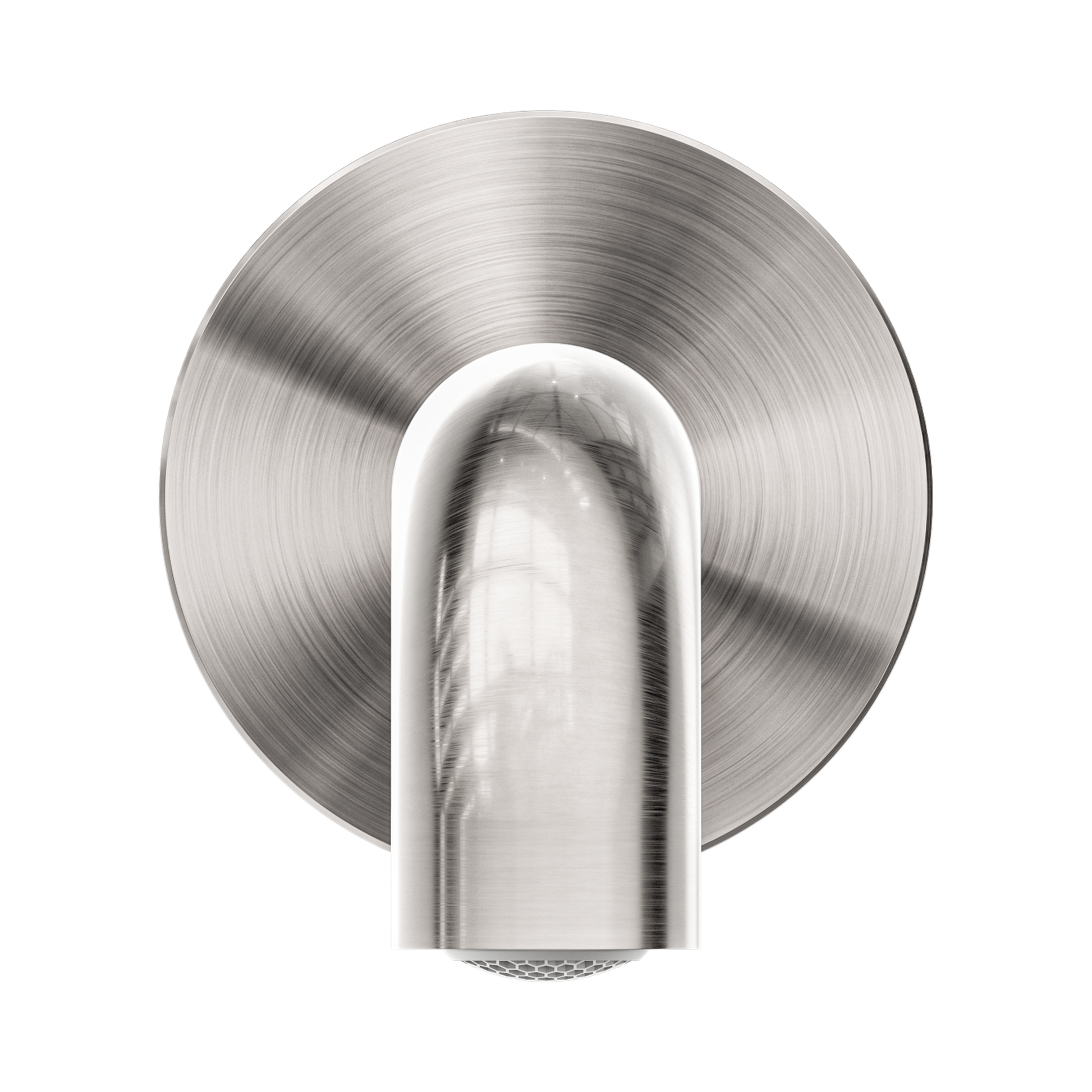 Nero Mecca Basin/Bath Spout Only 185mm, Brushed Nickel