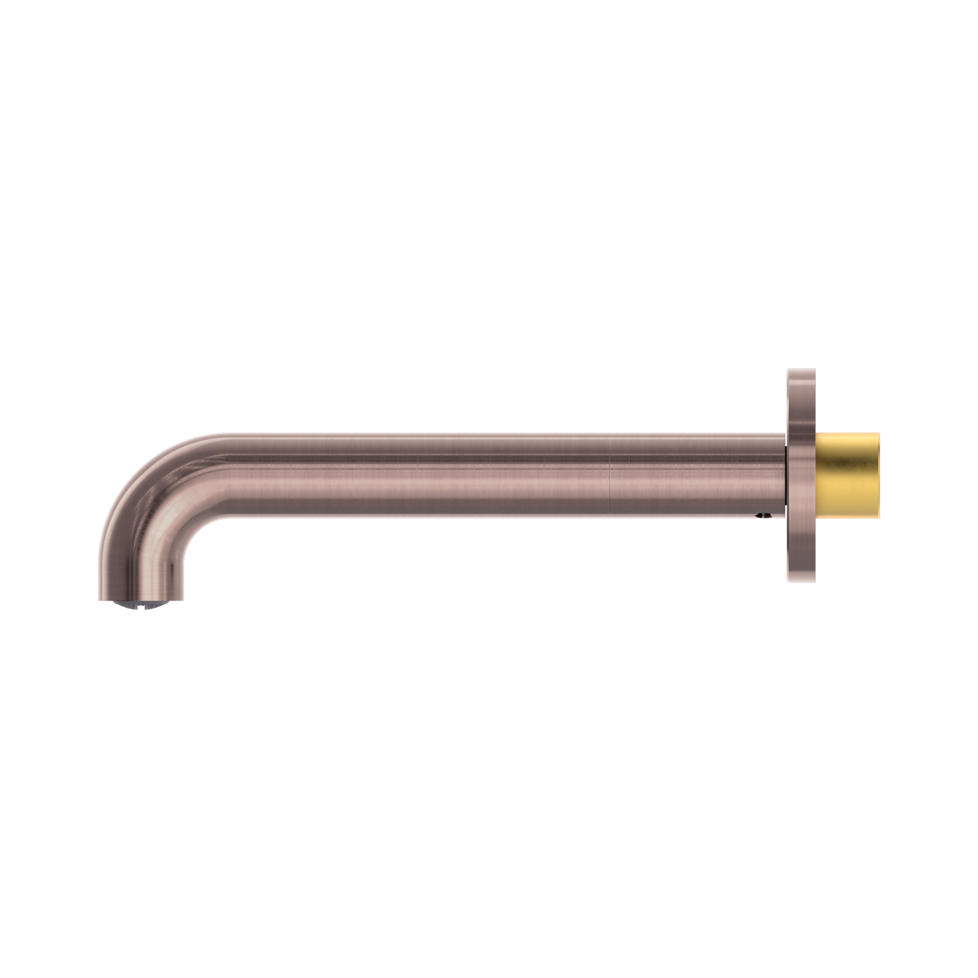 Nero Mecca Basin/Bath Spout Only 185mm, Brushed Bronze
