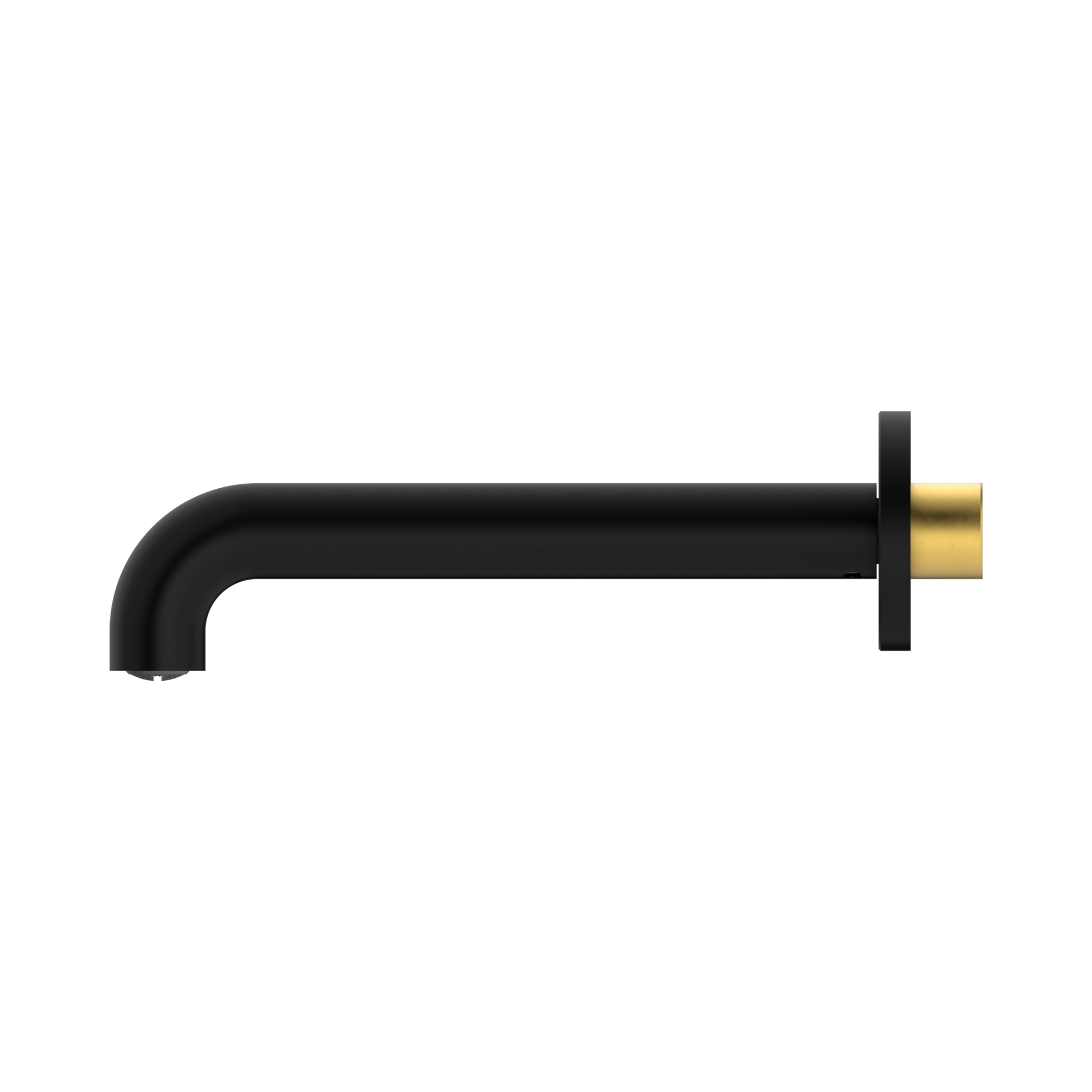 Nero Mecca Basin/Bath Spout Only 185mm, Matte Black