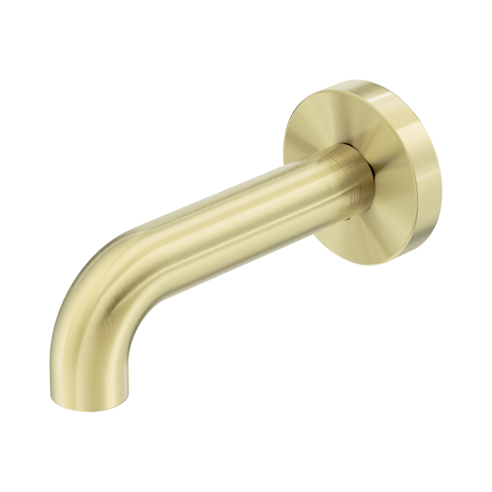 Nero Mecca Basin/Bath Spout Only 120mm II, Brushed Gold