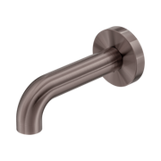 Nero Mecca Basin/Bath Spout Only 120mm II, Brushed Bronze