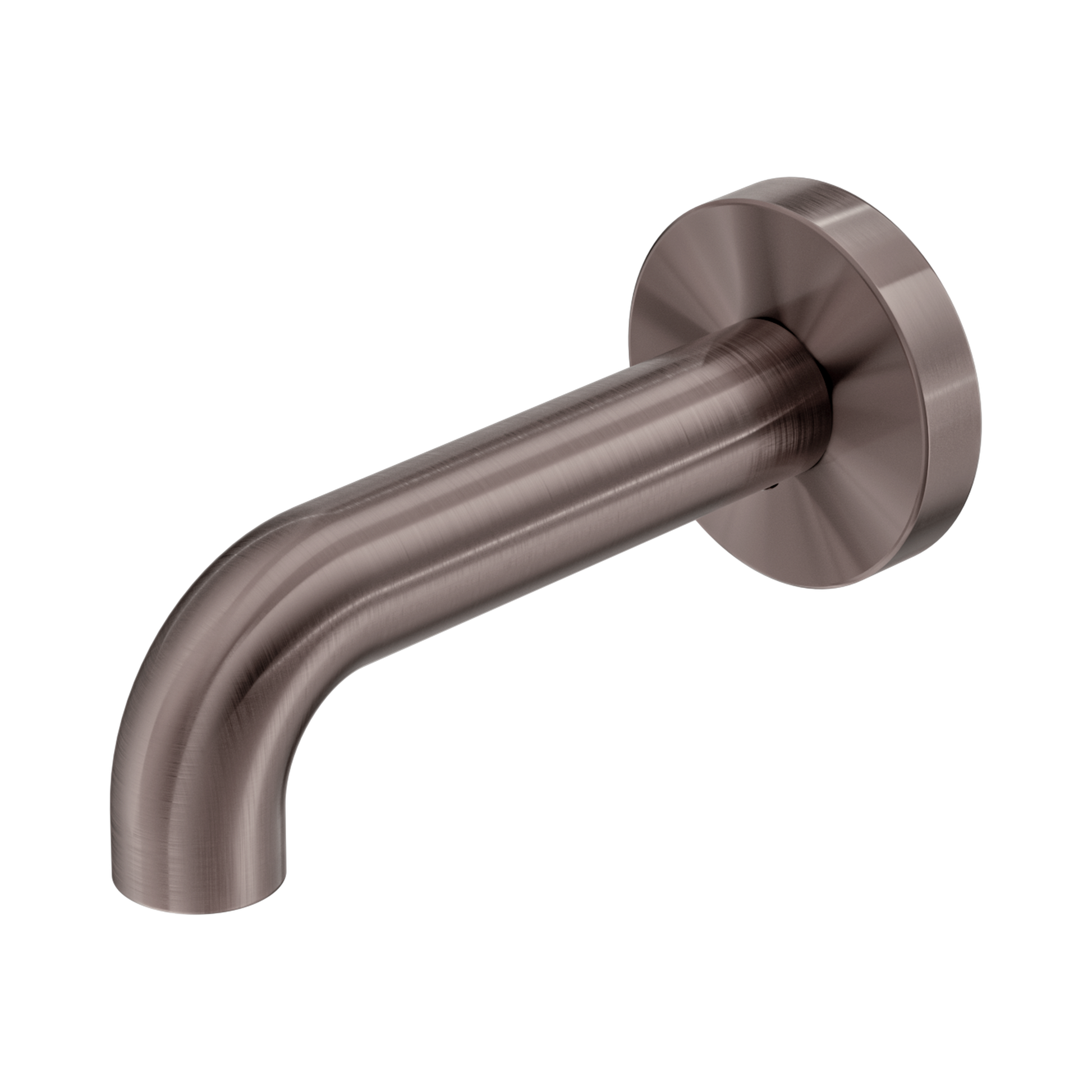 Nero Mecca Basin/Bath Spout Only 120mm II, Brushed Bronze