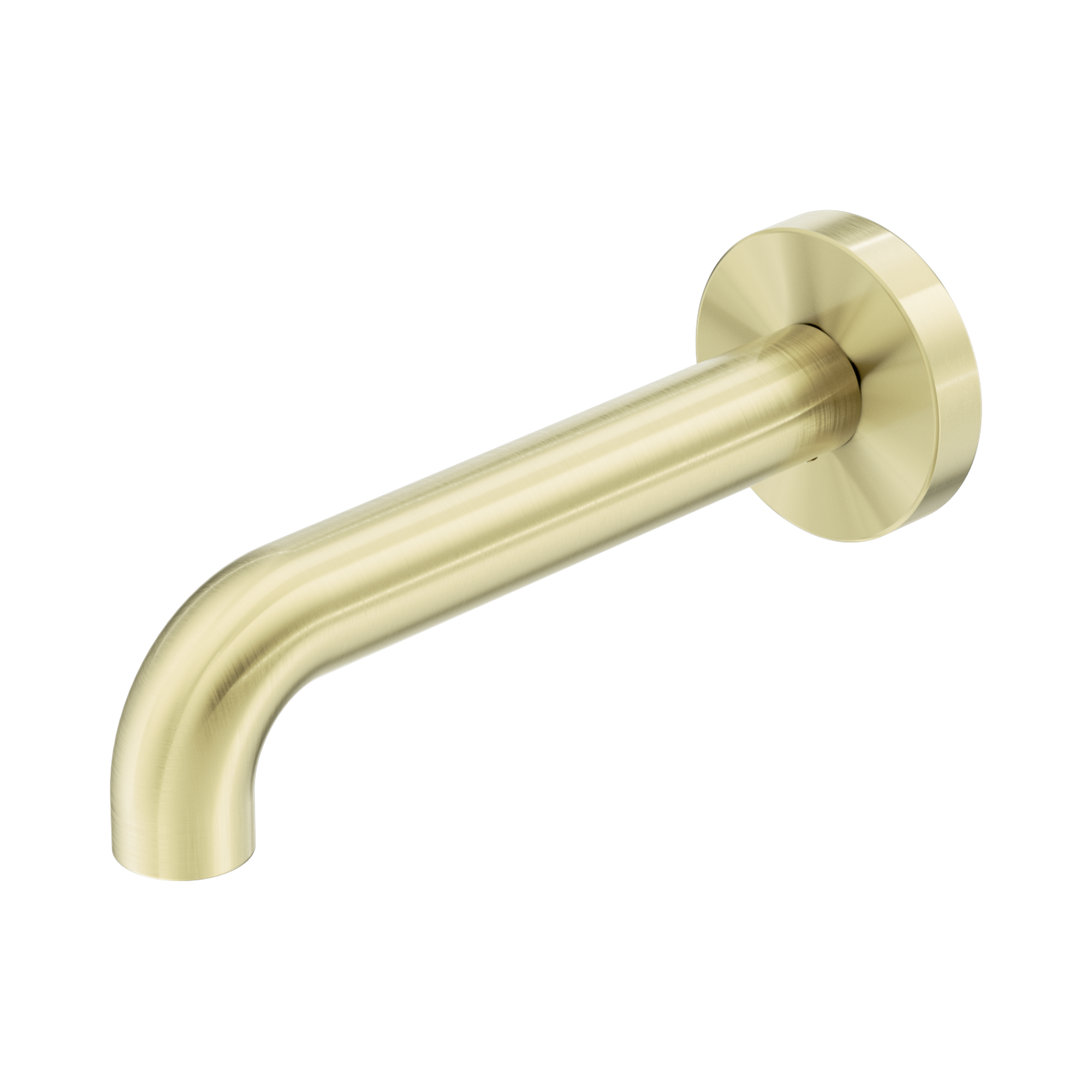 Nero Mecca Basin/Bath Spout Only 160mm II, Brushed Gold