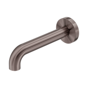 Nero Mecca Basin/Bath Spout Only 160mm II, Brushed Bronze