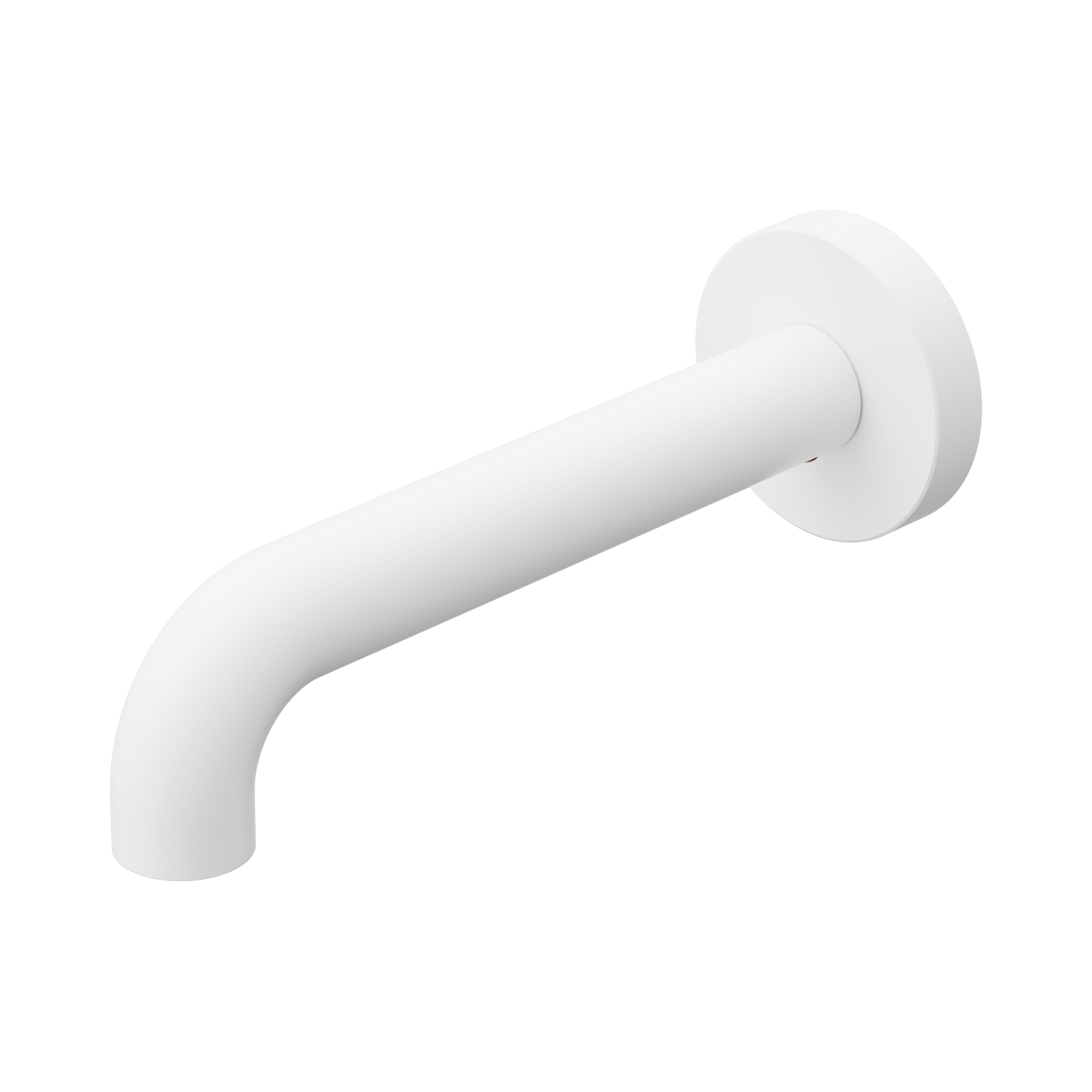 Nero Mecca Basin/Bath Spout Only 160mm II, Matte White