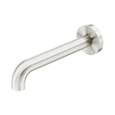 Nero Mecca Basin/Bath Spout Only 185mm II, Brushed Nickel