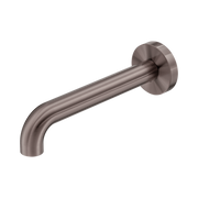 Nero Mecca Basin/Bath Spout Only 185mm II, Brushed Bronze