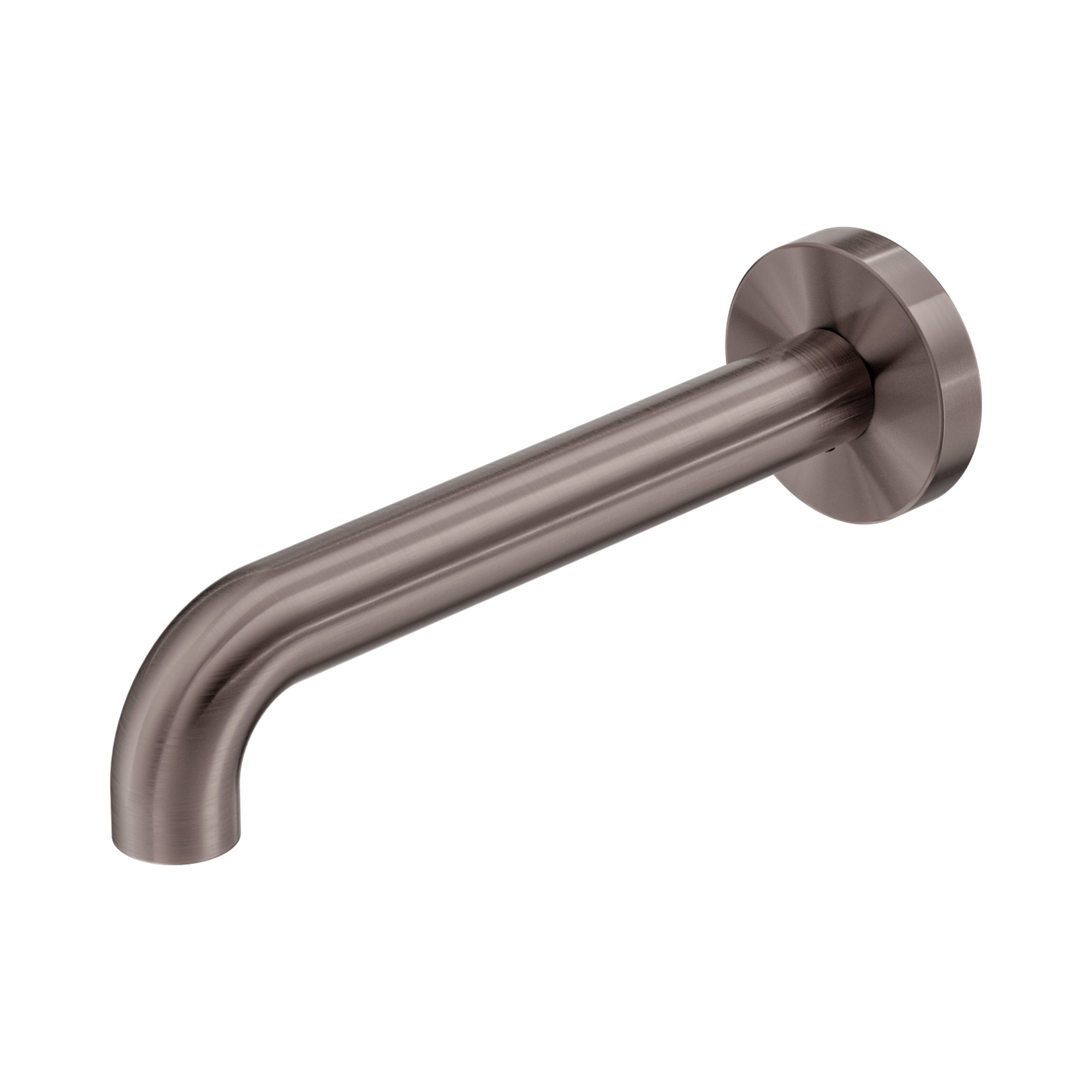 Nero Mecca Basin/Bath Spout Only 185mm II, Brushed Bronze