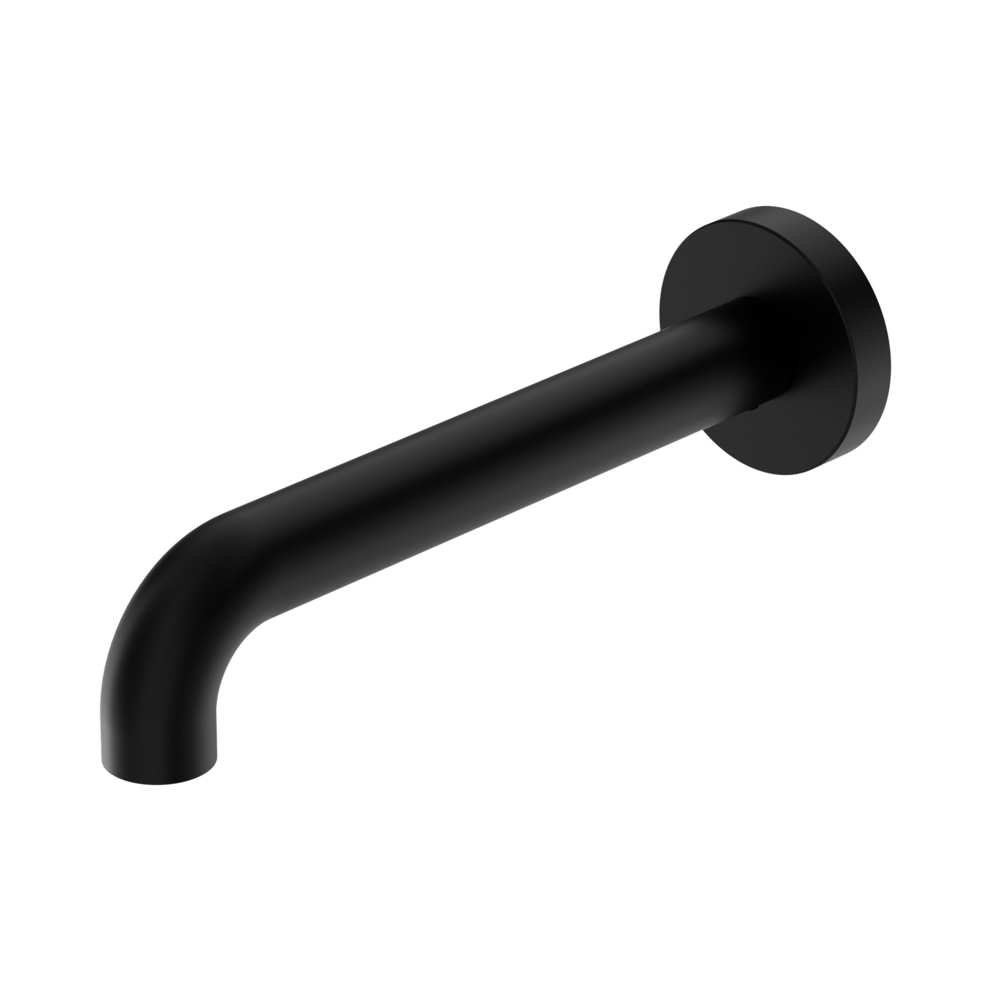 Nero Mecca Basin/Bath Spout Only 185mm II, Matte Black