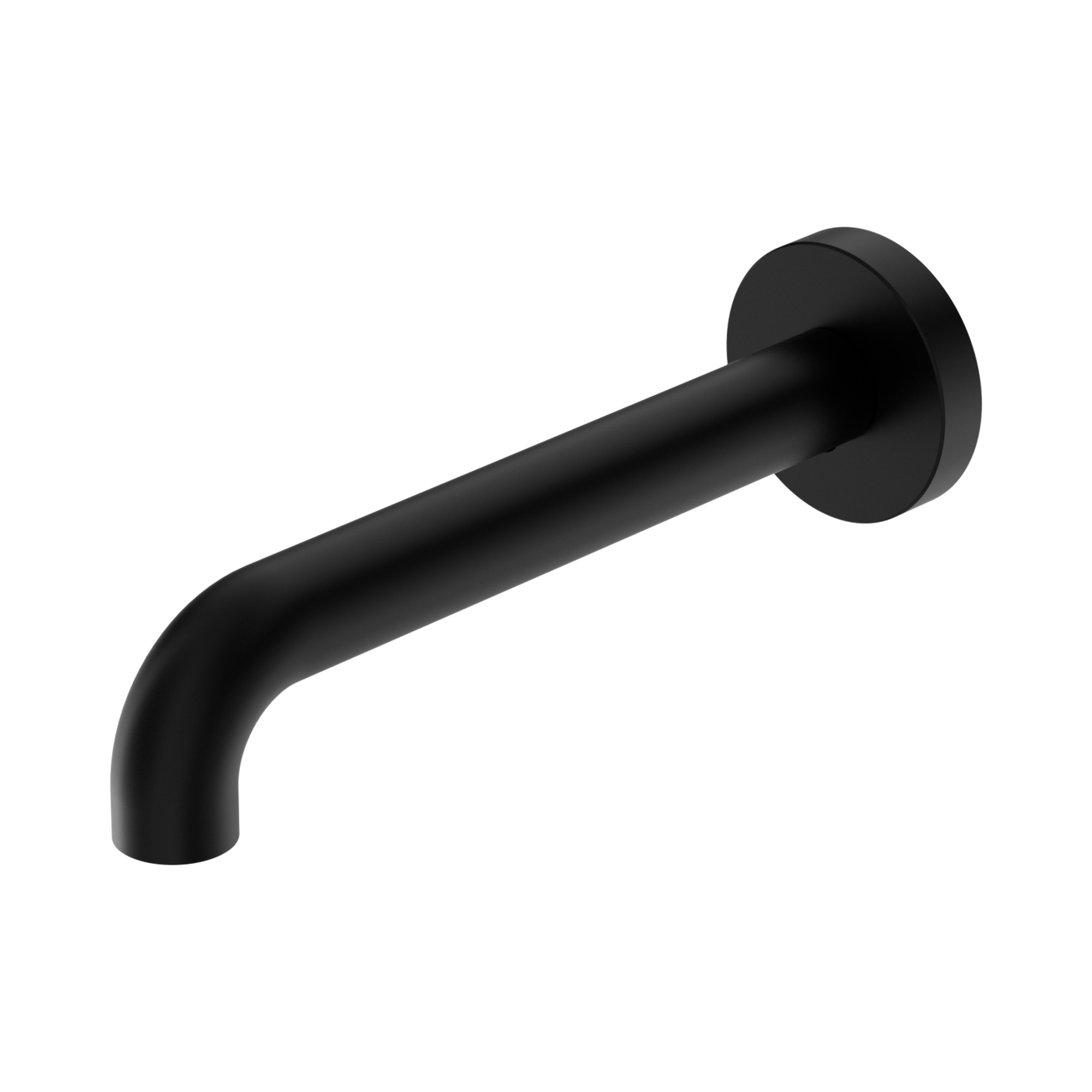 Nero Mecca Basin/Bath Spout Only 185mm II, Matte Black