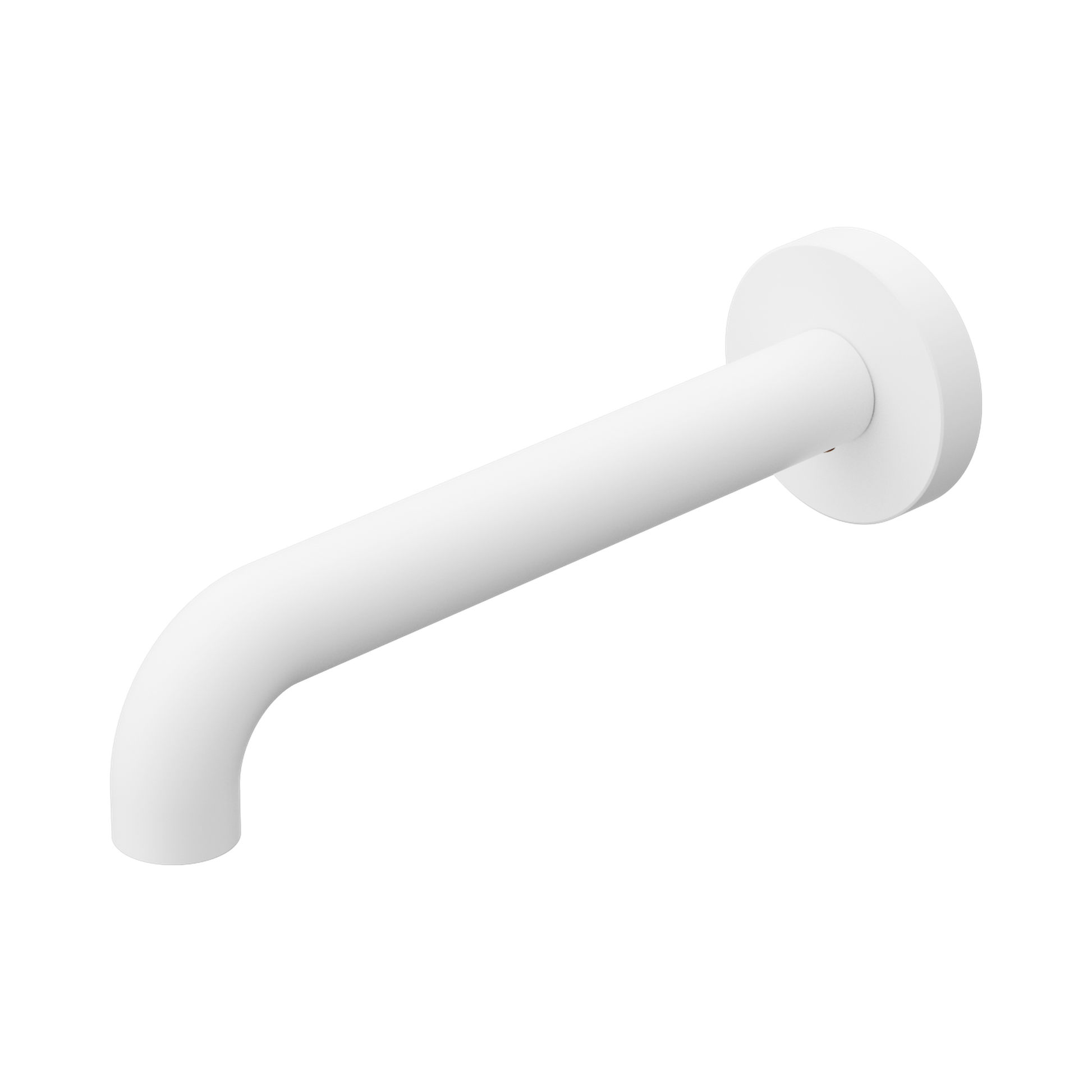Nero Mecca Basin/Bath Spout Only 185mm II, Matte White