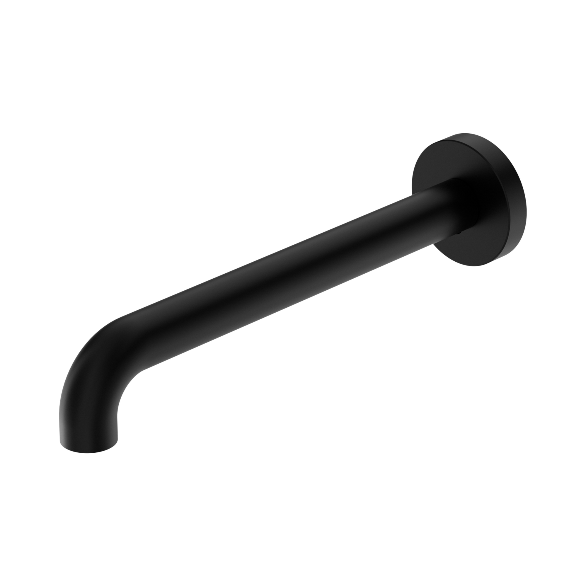 Nero Mecca Basin/Bath Spout Only 230mm II, Matte Black