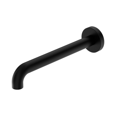 Nero Mecca Basin/Bath Spout Only 230mm II, Matte Black