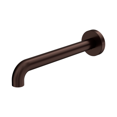 Nero Mecca Basin/Bath Spout Only 230mm II, Rome Bronze