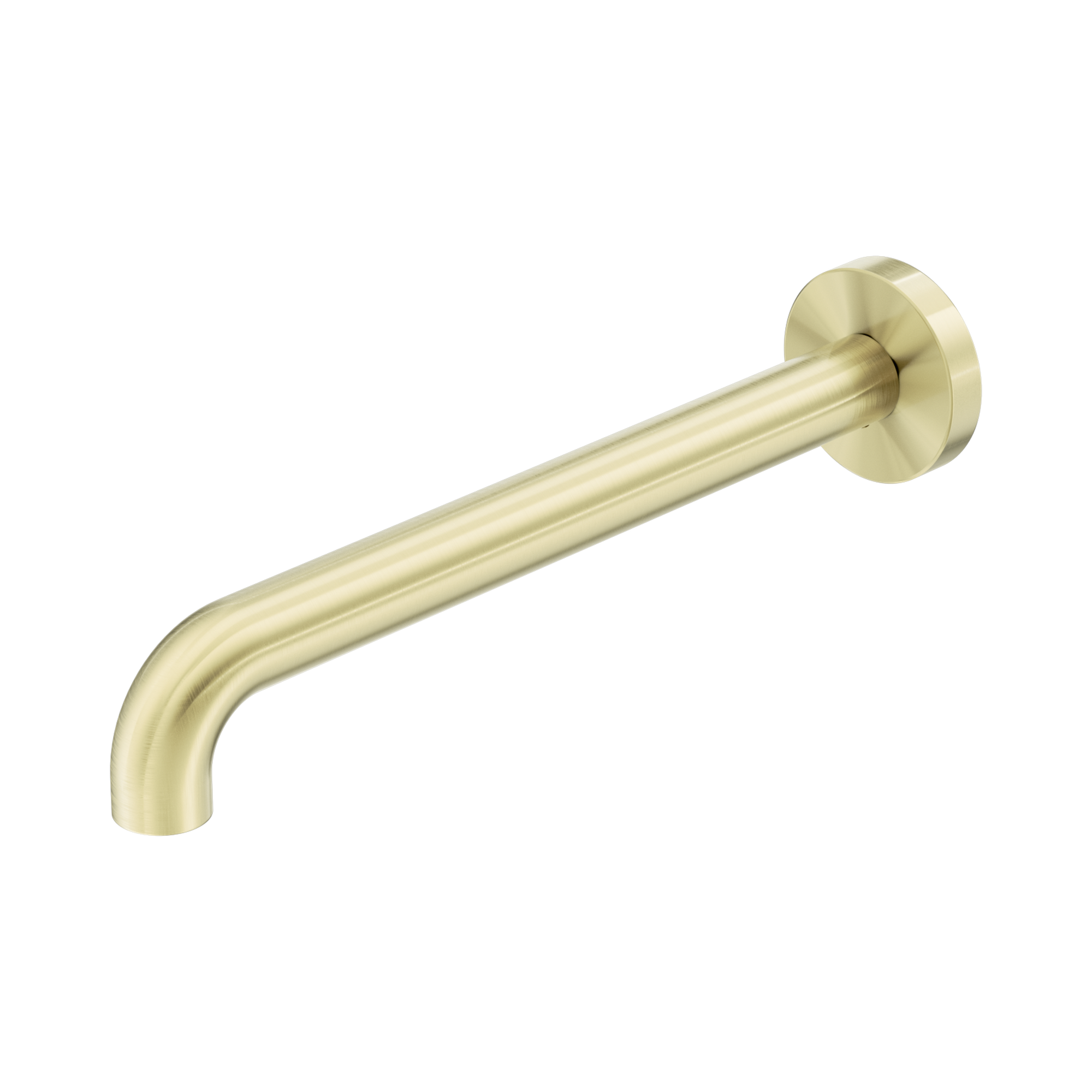 Nero Mecca Basin/Bath Spout Only 260mm II, Brushed Gold