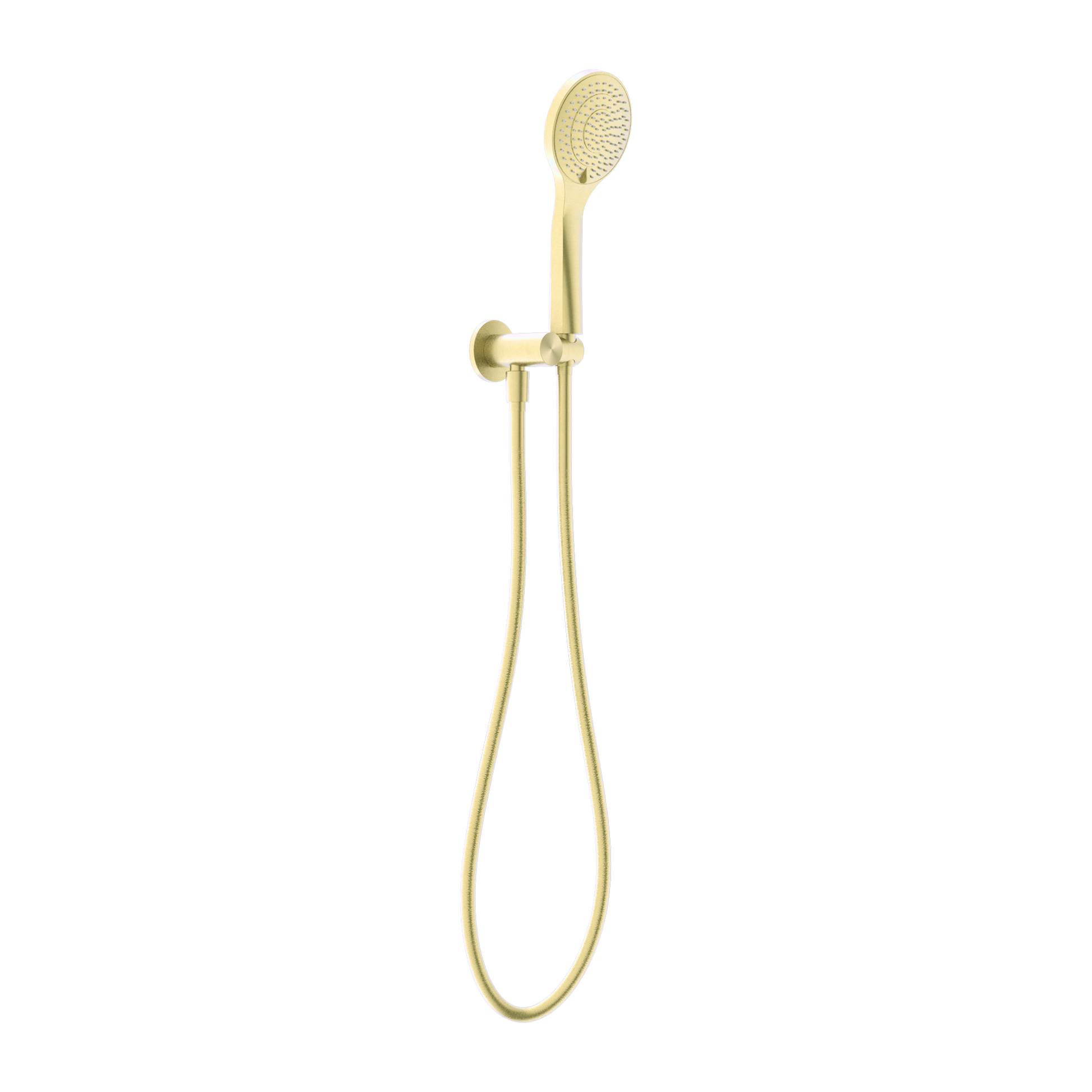 Nero Mecca Shower On Bracket With Air Shower, Brushed Gold