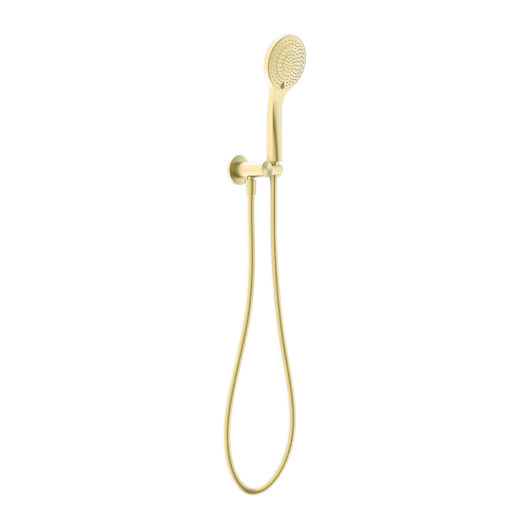 Nero Mecca Shower On Bracket With Air Shower, Brushed Gold