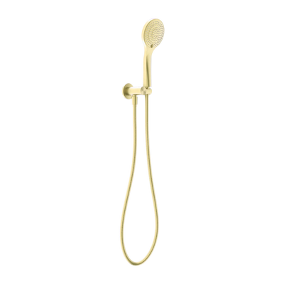 Nero Mecca Shower On Bracket With Air Shower, Brushed Gold