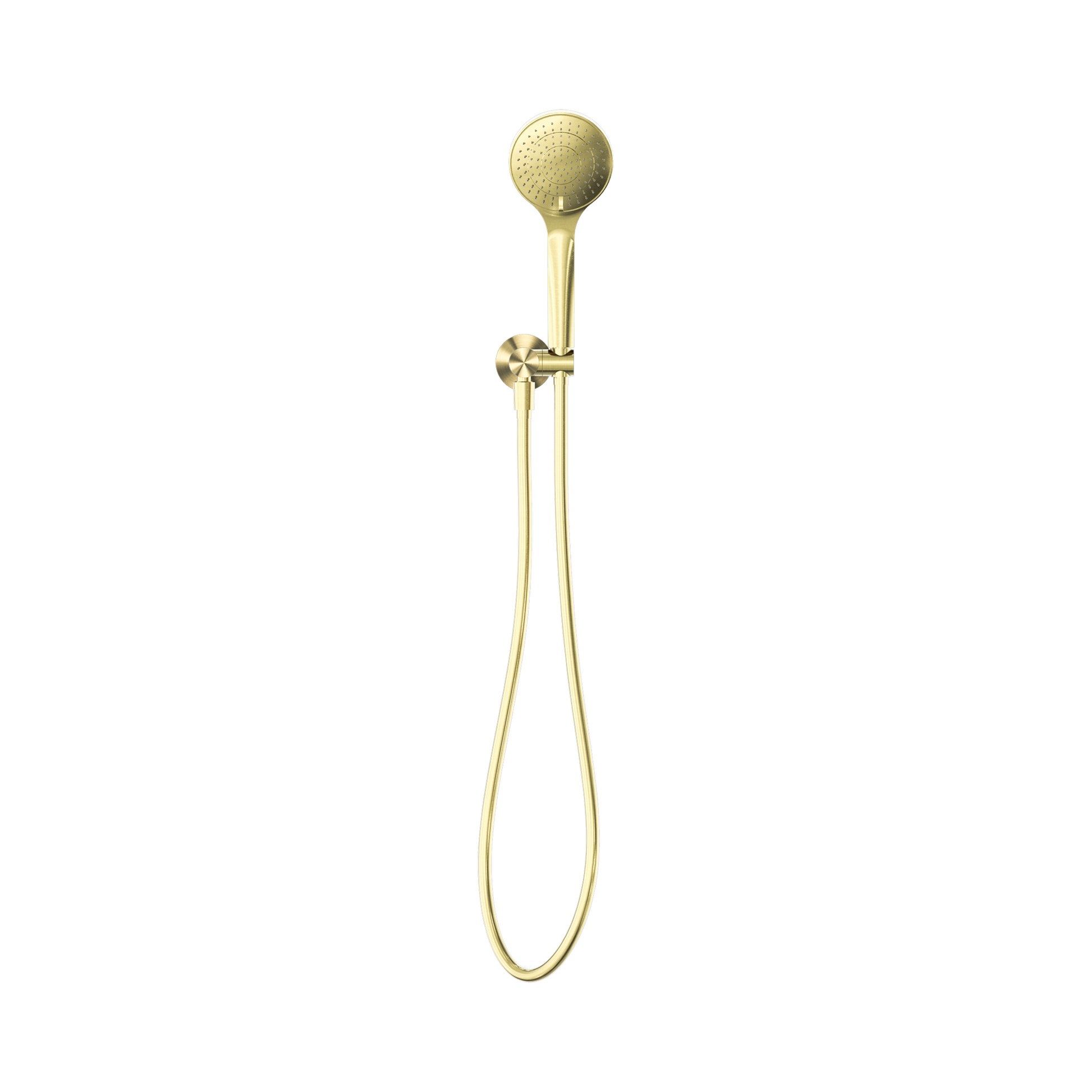 Nero Mecca Shower On Bracket With Air Shower, Brushed Gold