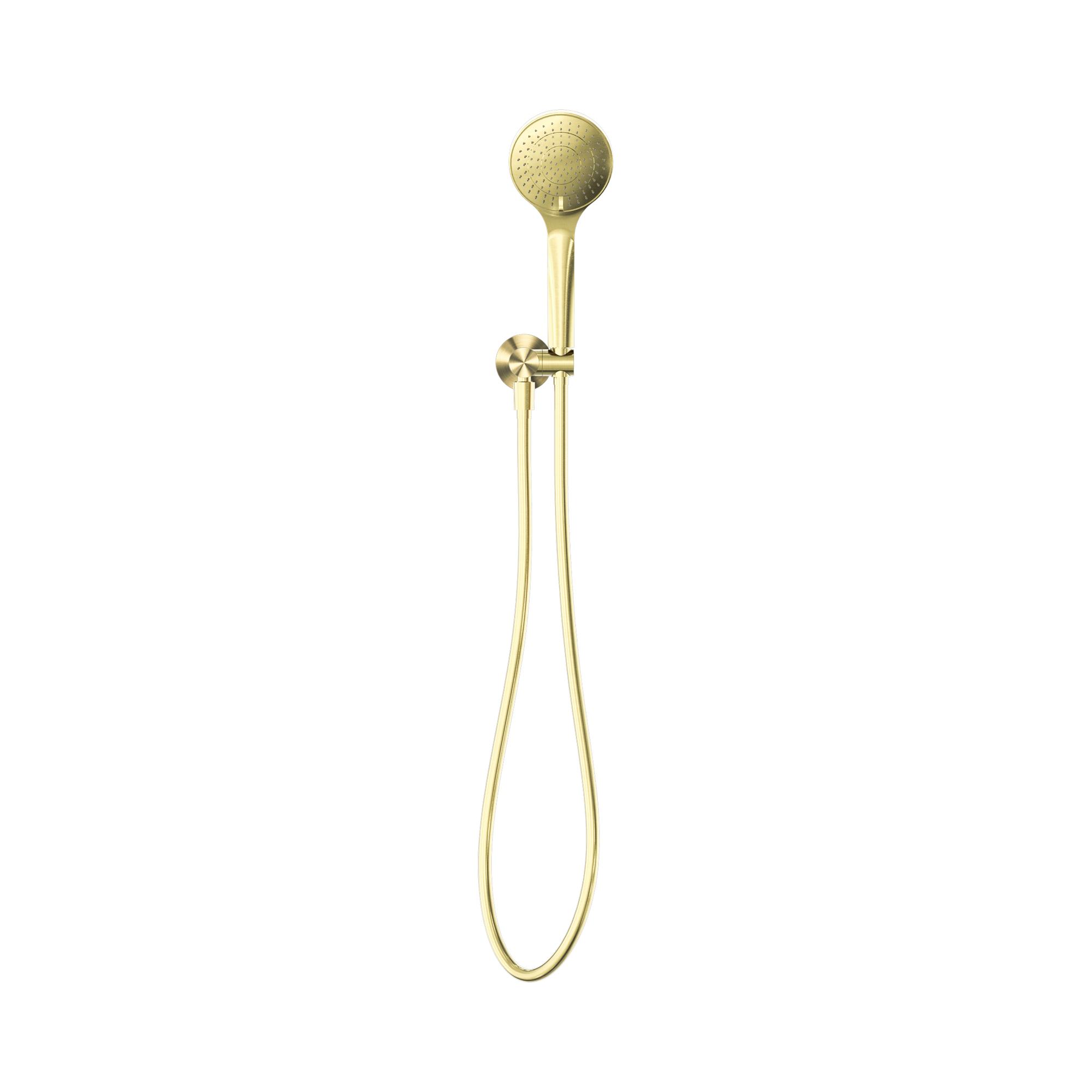 Nero Mecca Shower On Bracket With Air Shower, Brushed Gold