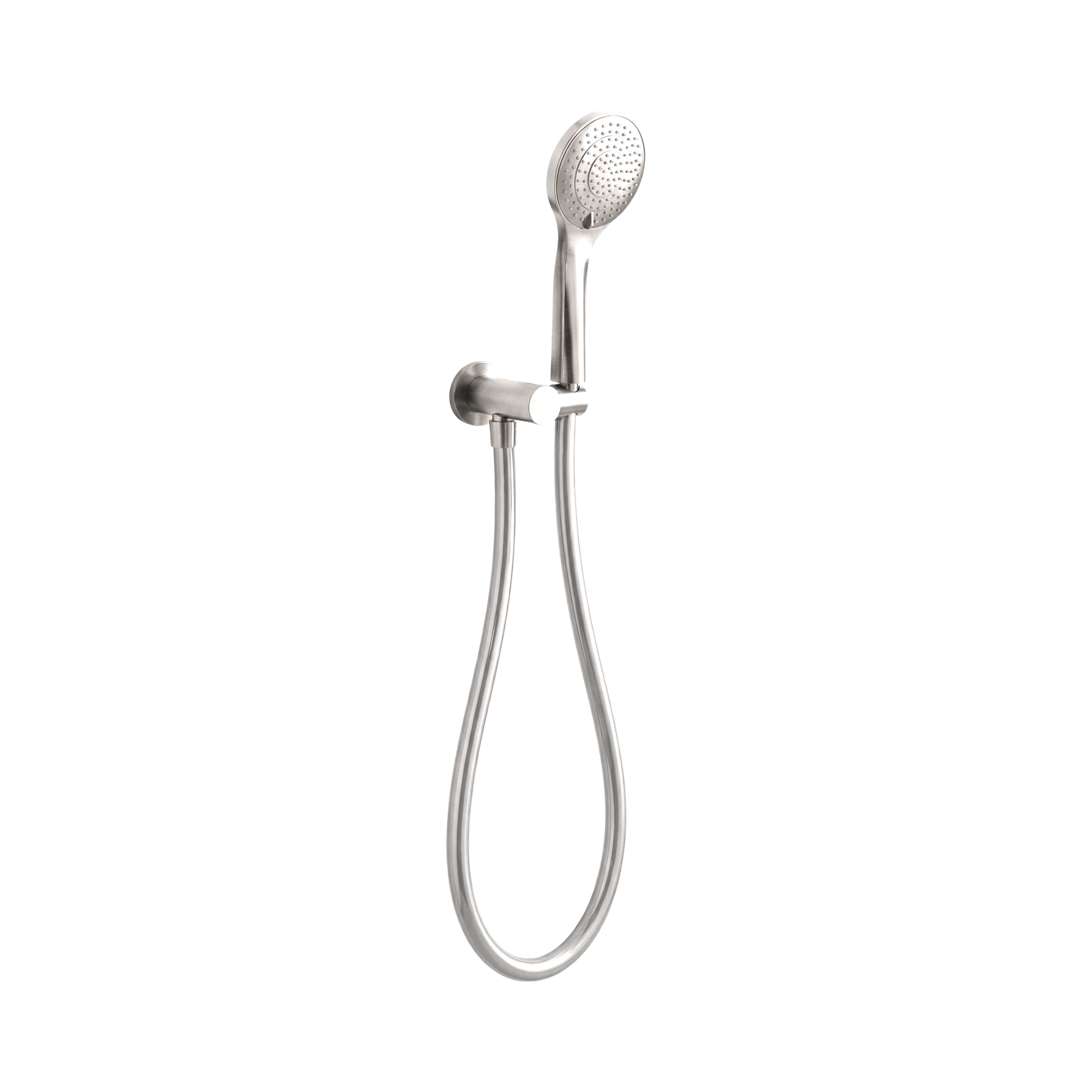 Nero Mecca Shower On Bracket With Air Shower, Brushed Nickel