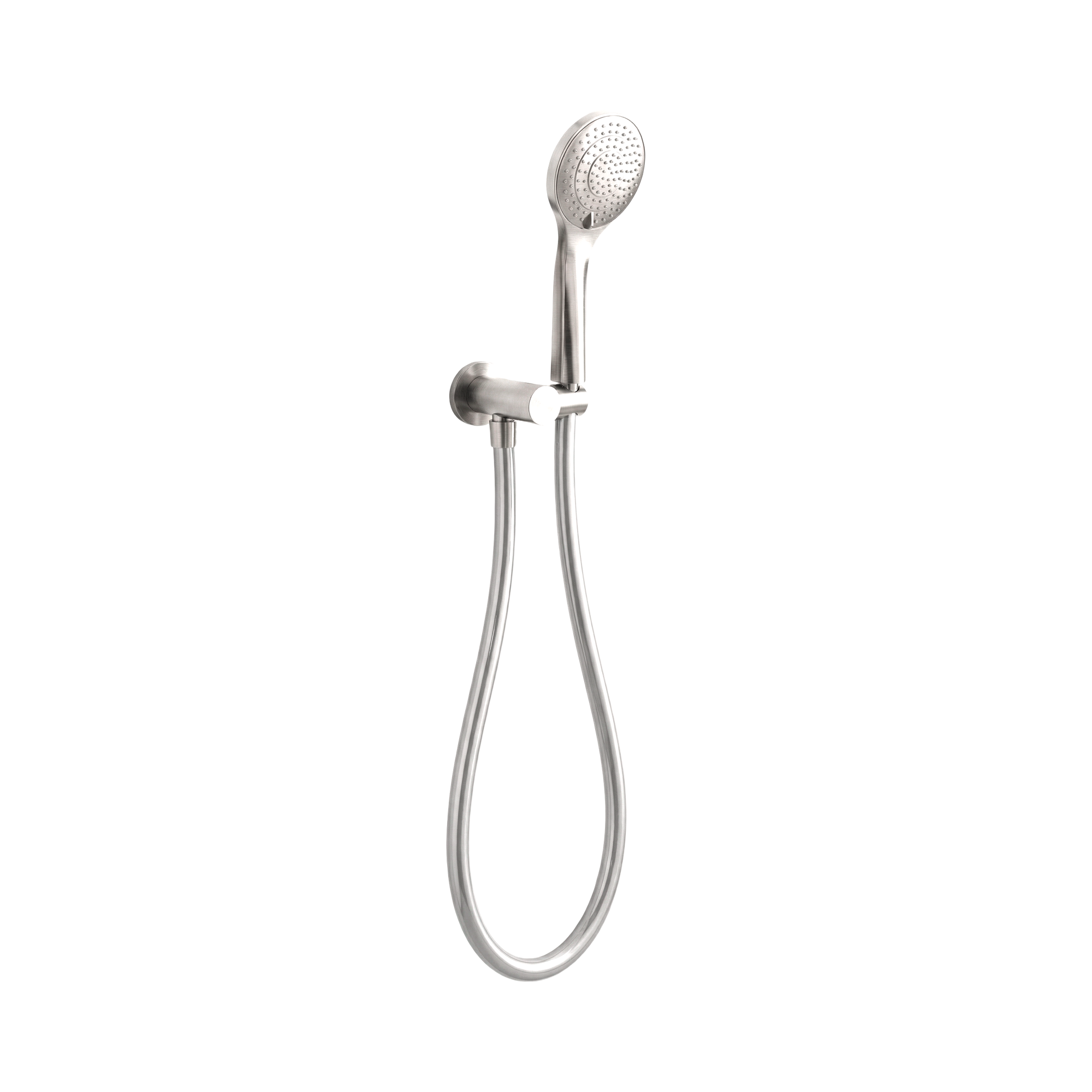 Nero Mecca Shower On Bracket With Air Shower, Brushed Nickel