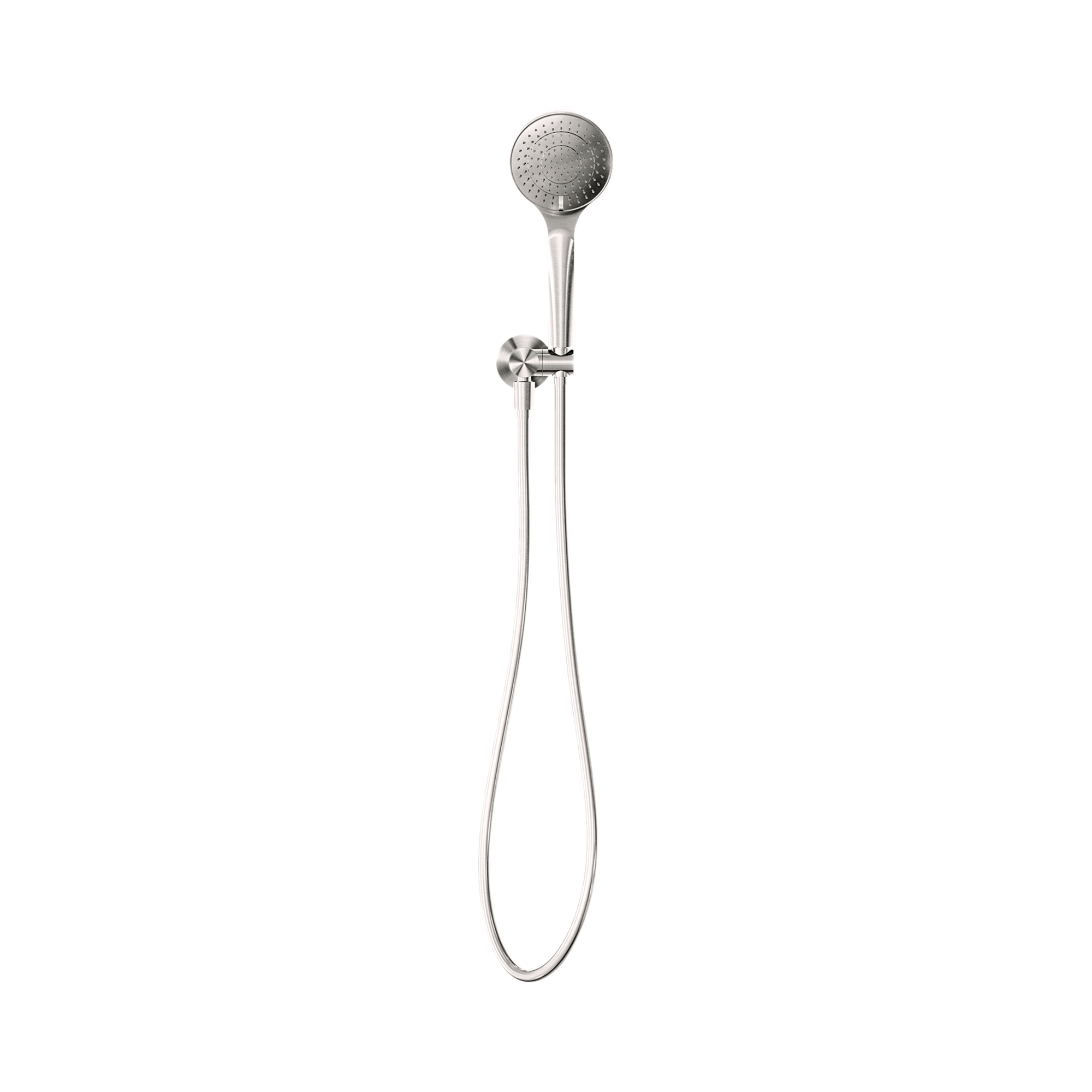 Nero Mecca Shower On Bracket With Air Shower, Brushed Nickel
