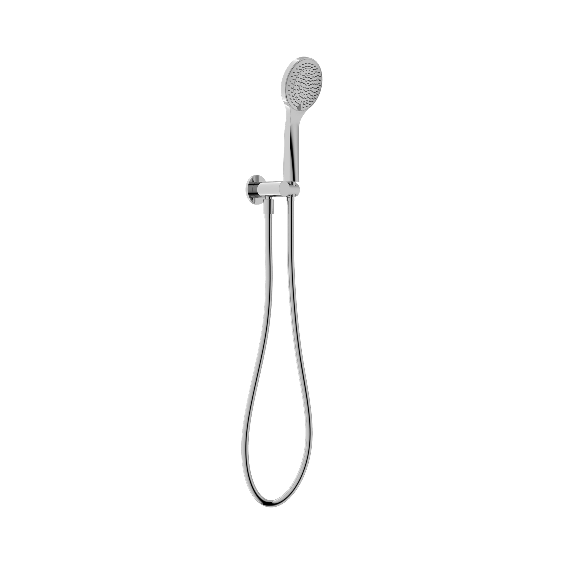 Nero Mecca Shower On Bracket With Air Shower, Chrome