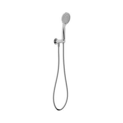Nero Mecca Shower On Bracket With Air Shower, Chrome